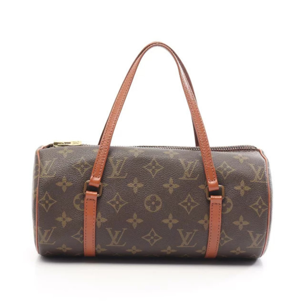 Louis Vuitton Papillon Monogram handbag canvas leather brown